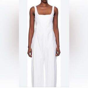 Reformation linen jumpsuit